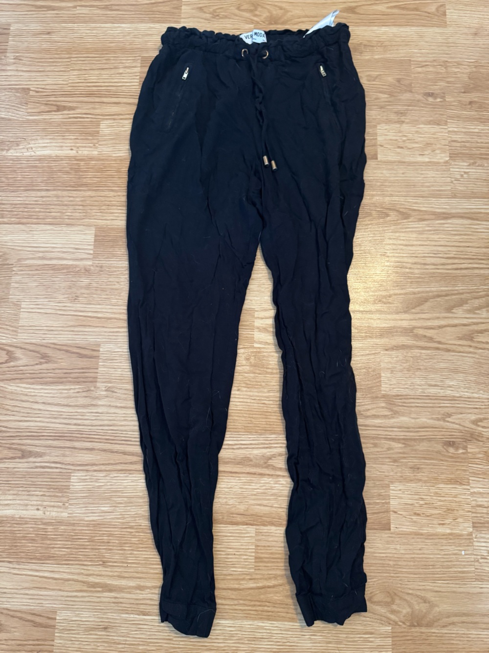 Vero Moda Black Drawstring Joggers